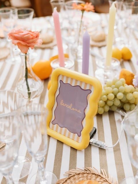 Banquete en la boda de Michelle y Alejandro