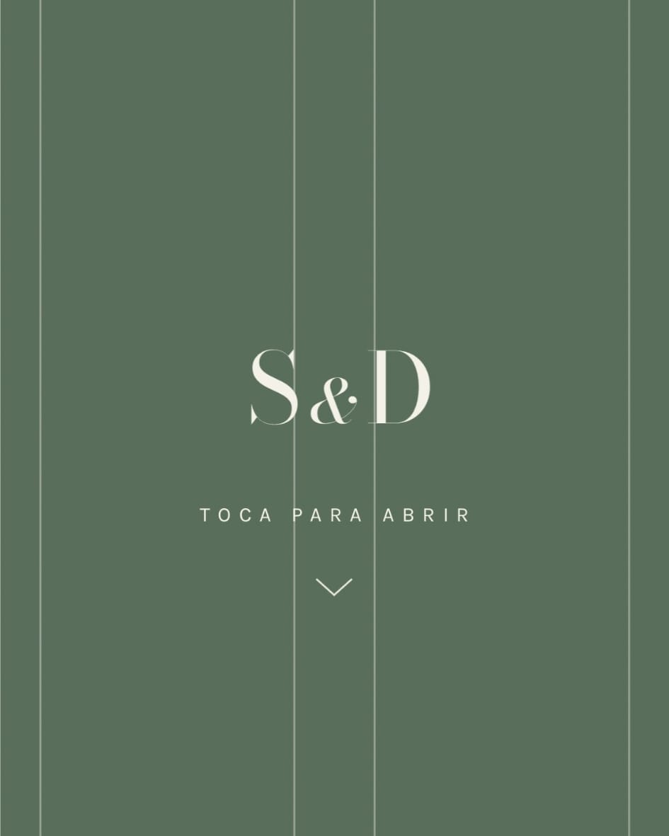 Portada de la invitación online clásica