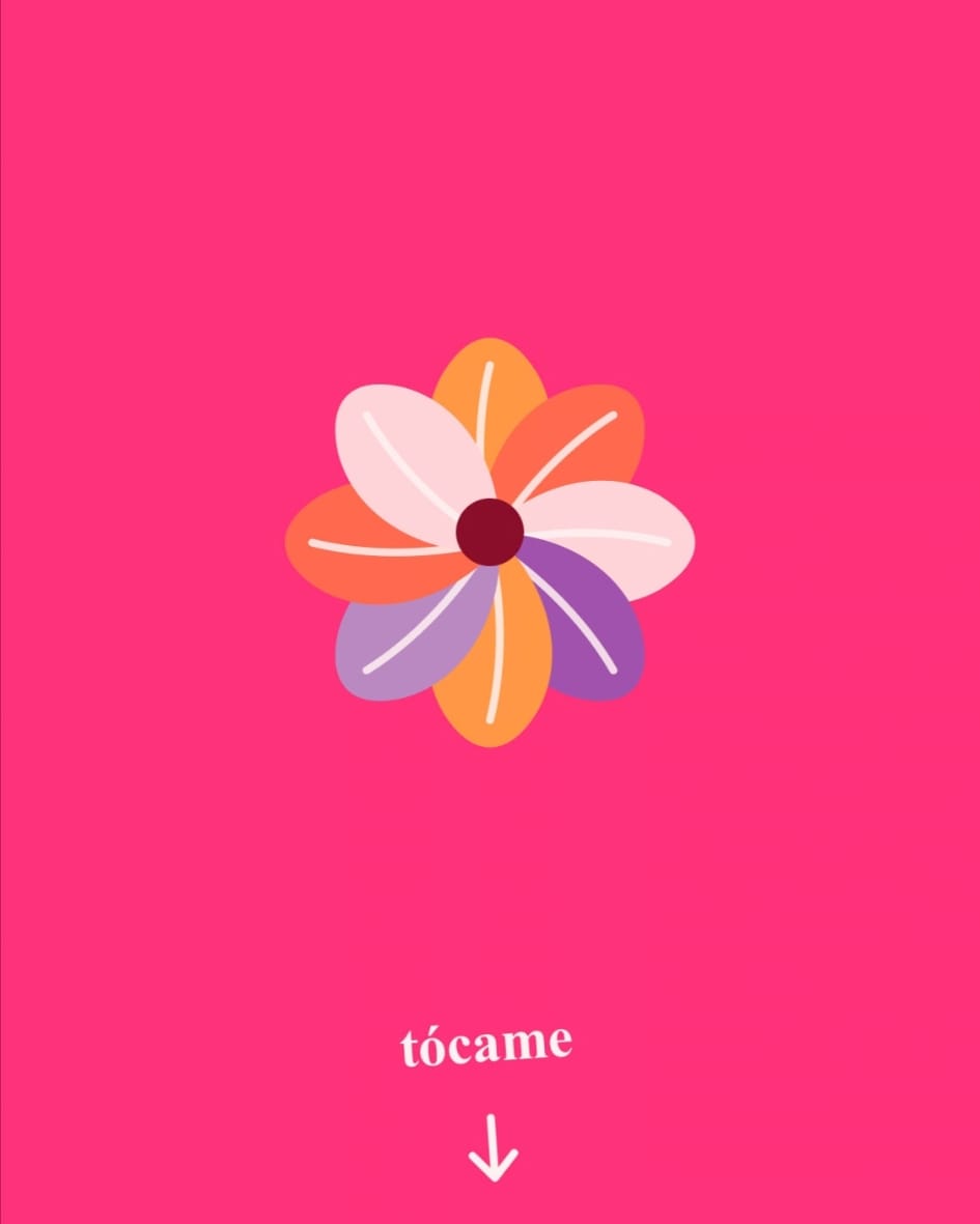 Portada de la invitación online colorida
